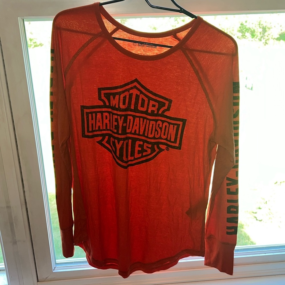 Ladies XL Harley-Davidson Ribbed Long Sleeve